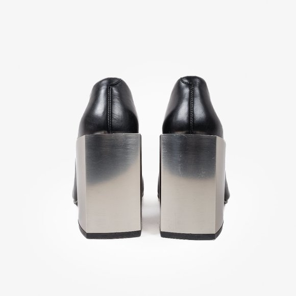Vic Matie Mirror Block Heels - Picture 3 of 9